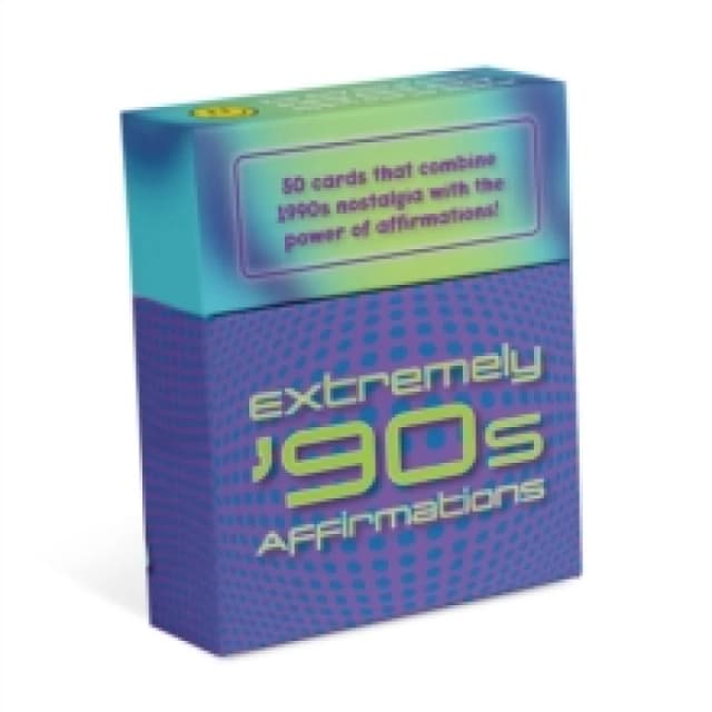 Knock Knock Extremely 90s Affirmations Card Deck Cards