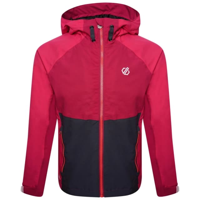 Dare 2b Unisex Kids In The Lead Breathable Waterproof Jacket Duches/Berry unisex 13 (XL)