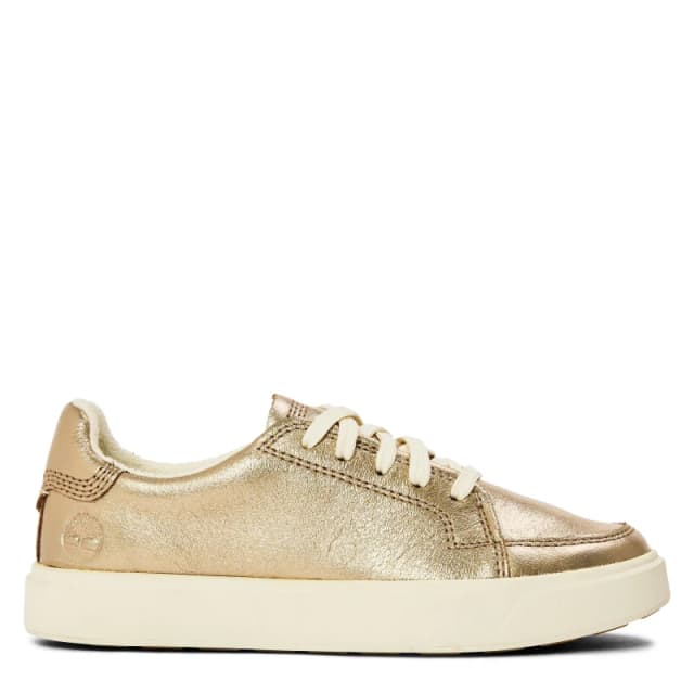 Timberland Womens Low Lc Sneaker Low-Top Trainers Gold Metallic female 3.5 (36)