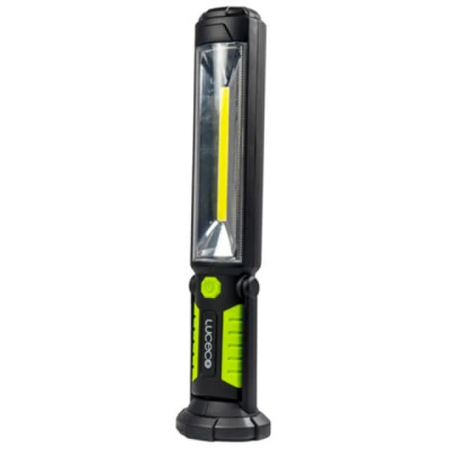 Luceco Tilt Black & Green LED Inspection Light 5V 450Lm