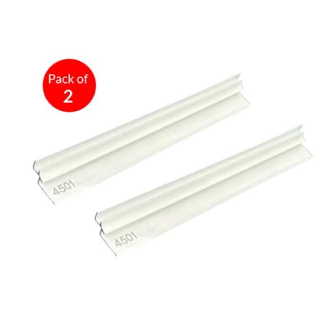 Ener-J Aluminium Internal Corner Line Trims For 4mm Spc Wall Panels, White Size: 25 X 16 X 3000 mm (Pack Of 2)