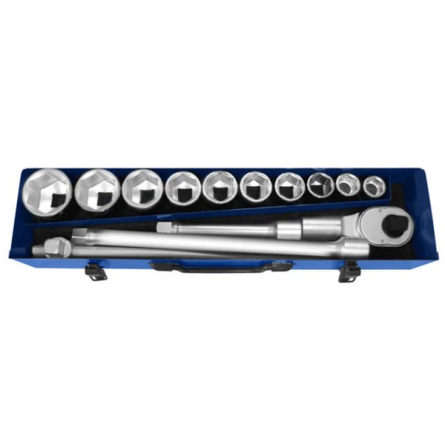 Expert by Facom 14 Piece 1" Drive Hex Socket Set Metric E034701 Drive: 1"