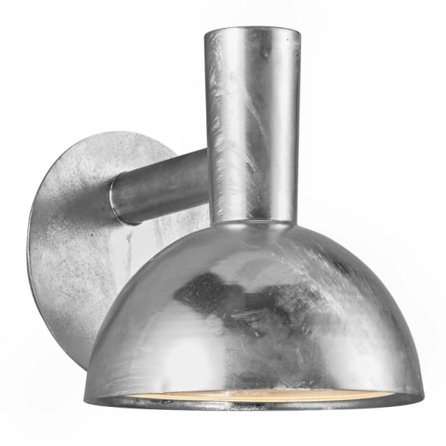 Nordlux Arki Outdoor Wall Light Silver Galvanized steel Solar E27 Sensor Coastal/Marine Safe - Mains Powered, IP54 Silver Unisex