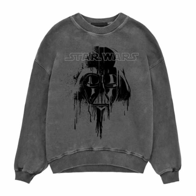 Star Wars Star Wars Men Darth Vader Drips Sweatshirt in Black Size: Medium Black M Male 5063238172142