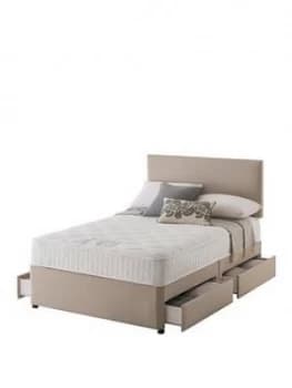 Layezee Made By Silentnight Addison 800 Pocket Memory Divan Bed