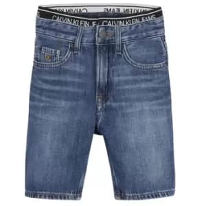 Calvin Klein Jeans AUTHENTIC LIGHT WEIGHT boys's Childrens shorts in Blue - Sizes 8 years,10 years,14 years,16 years