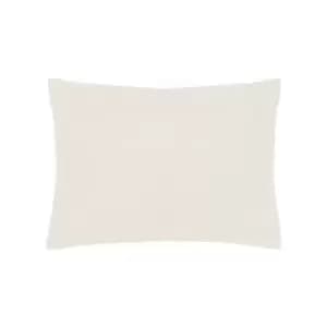 Belledorm Premium Blend 500 Thread Count Cotton Rich Sateen Oxford Pillow Case, Ivory