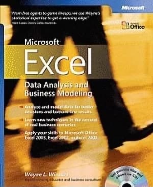 microsoftr excel data analysis and business modeling