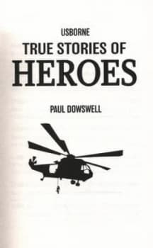 Usborne True Stories of Heroes by Paul Dowswell Paperback