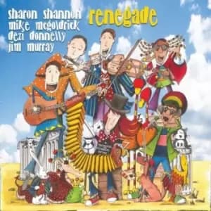 Sharon Shannon, Michael McGoldrick, Dezi Donnelly & Jim Murray - Renegade CD Album - Used