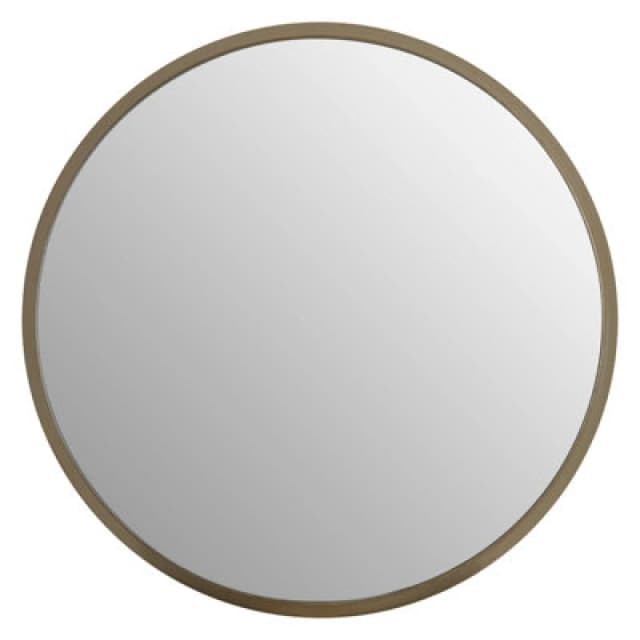 Premier Housewares Athena Large Round Wall Mirror Silver