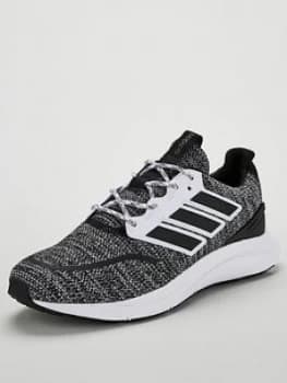 adidas Energy Falcon - White/Blue, Size 10, Men