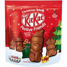 Nestle Kit Kat Festive Friends Chocolate Pouch 220g