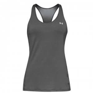 Urban Armor Gear HeatGear Racer Tank Top Ladies - Pitch Gray Light Heather