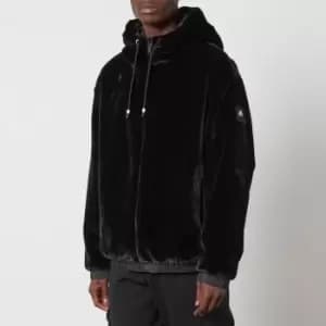 Moose Knuckles Borden Bunny Reversible Faux Fur Hoodie - M