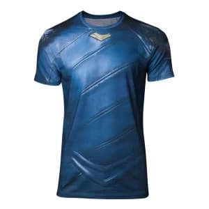 Thor Ragnarok - Loki Armor Sublimation Mens Medium T-Shirt - Blue