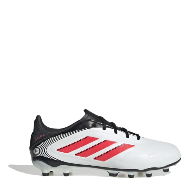 adidas Copa Pure 3 League Juniors Firm Ground Football Boots White/Red male 3 (35.5)