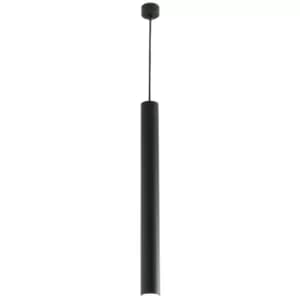 Fan Europe FLUKE Slim Pendant Ceiling Light Black 5.5x60cm