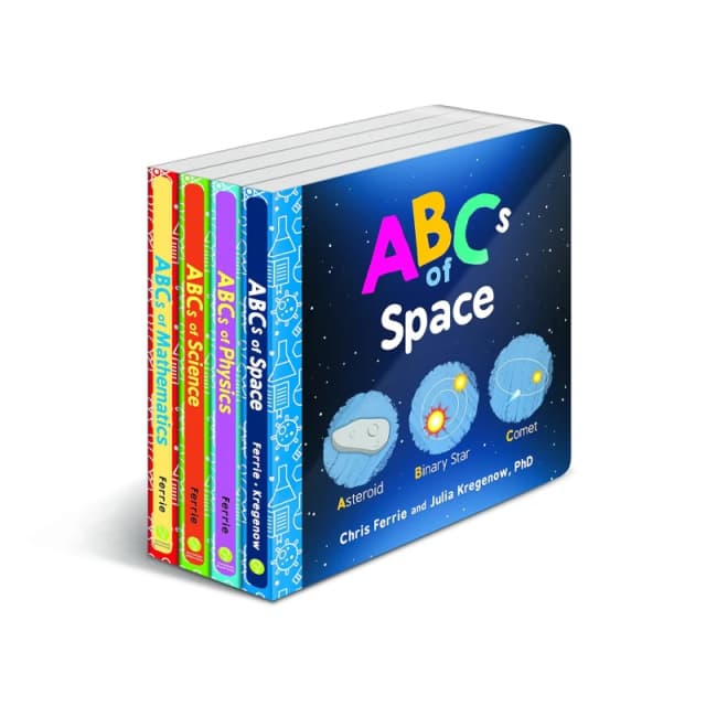 Baby University Abc's Board Books 4 Book Set For Toddlers Learn Alphabet With Chris Ferrie Chris Ferrie Books