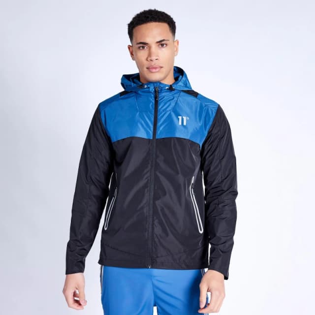 11 Degrees Lithium Anorak - Black / Steel Blue Black / Steel Blue 11D3638-1090-S-11D