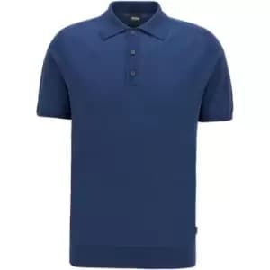 Boss Boss Ipaolo Short Sleeve Polo Shirt Mens - Blue