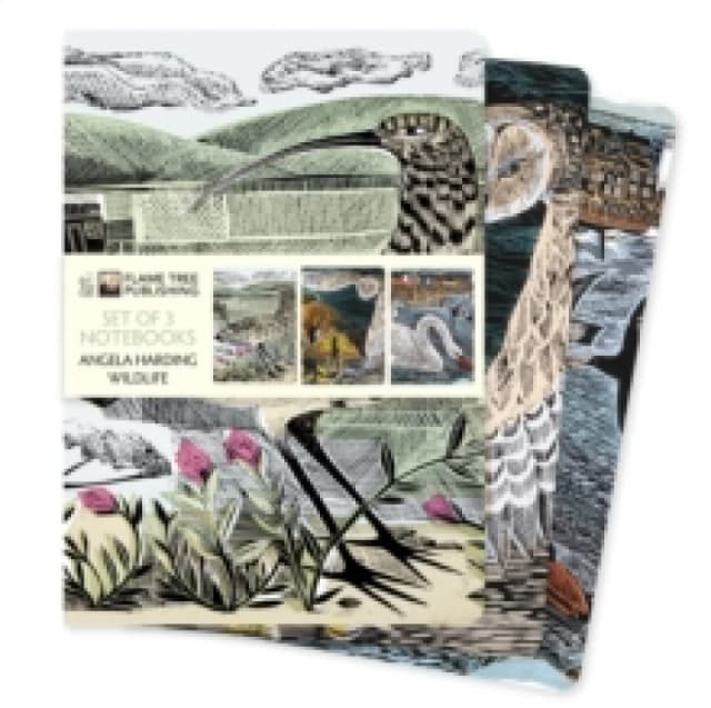 Angela Harding: Wildlife Set of 3 Standard Notebooks Notebook / blank book