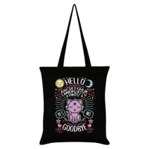 Grindstore Kawaii Ouija Tote Bag (One Size) (Black)