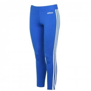 adidas Essentials 3-Stripes Leggings Ladies - Blue/White