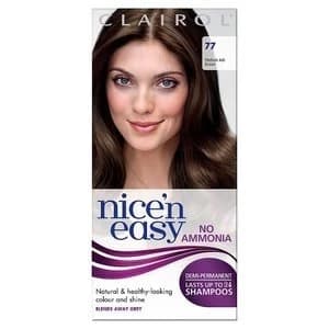 Nice'n Easy No Ammonia Hair Dye Medium Ash Brown 77