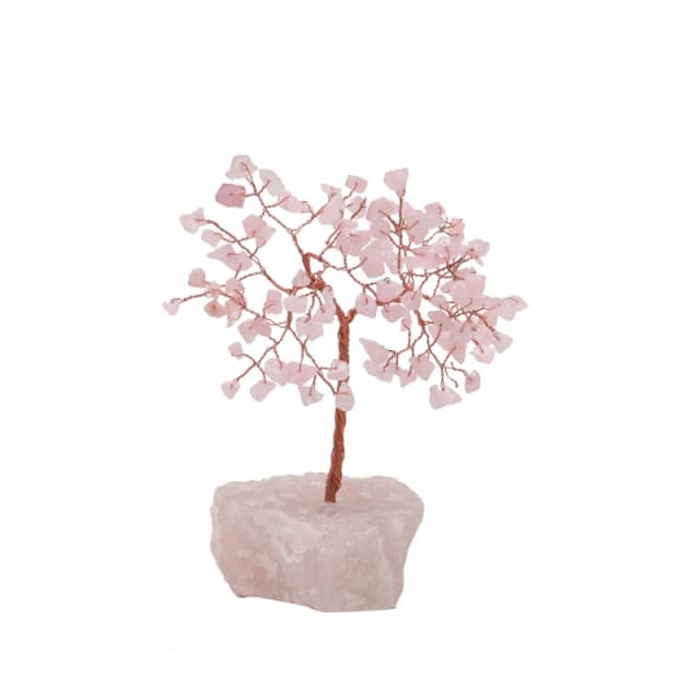 Serenity Gemstone Tree Rose Quartz - Love Small Multi