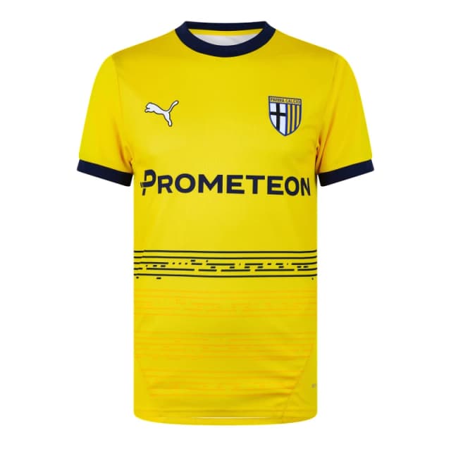 Puma Parma Calcio Third Shirt 2024 2025 Adults - Yellow Yellow S