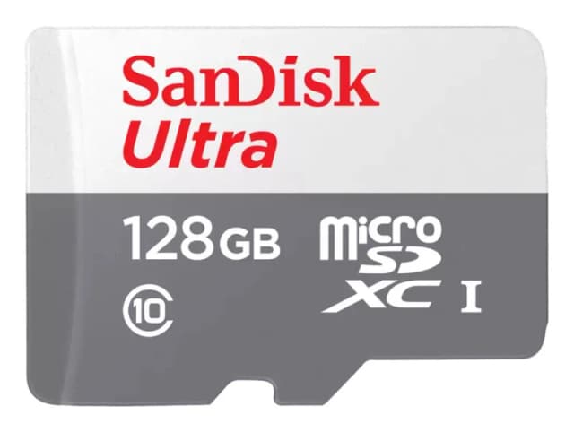 SanDisk Ultra - Flash memory card - 128GB - Class 10 - microSDXC...