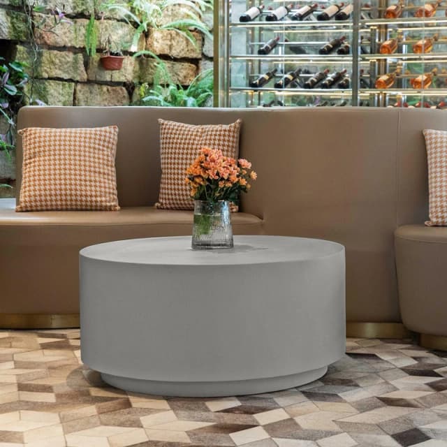 Elementi Rome GRC Coffee Table in Grey Grey Unisex