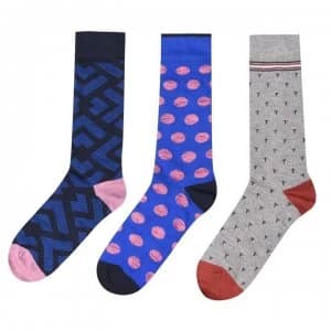 Ted Baker Ted Sock TH 3 Pack - ASSORTED