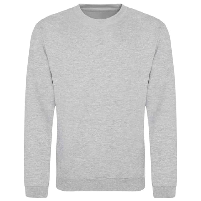 AWDis AWDis Men Just Hoods Sweatshirt in Light Grey Size: X-Small Light Grey XS Male 5063527329325