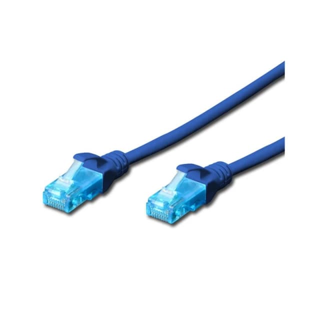 FDL 0.25M CAT.5e UTP PATCH CABLE - Blue