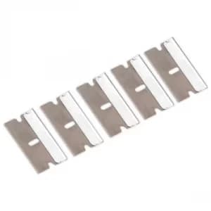 Sealey AK867/1 Razor Scraper Blade Pack of 5