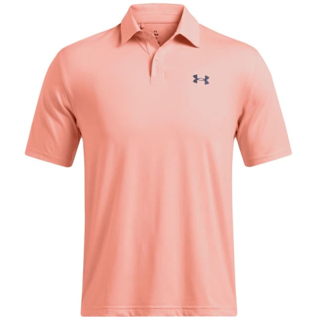 Under Armour Mens Short-Sleeve Performance Polo Shirt Orange male S