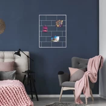 Moodboard 4 - Silver Silver Decorative Metal Wall Accessory