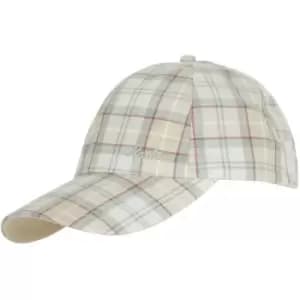 Barbour Alba Tartan Sports Cap - Cream
