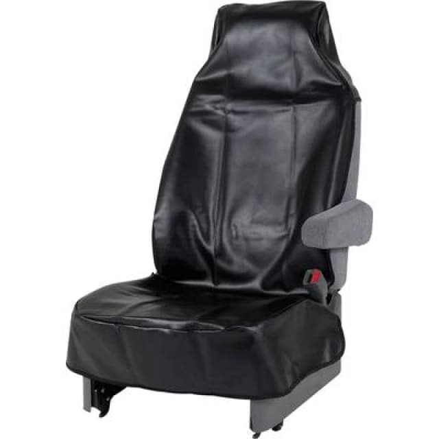 HP Autozubehoer Protective Car Seat Cover (L x W) 140cm x 60 cm, Black 824673