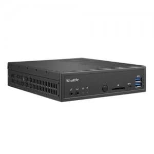 Shuttle XP slim DH270 PC/workstation barebone 1.3L sized PC Black Intel H270 LGA 1151 (Socket H4)