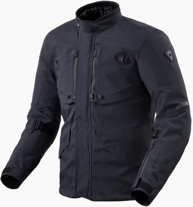 Rev It Trench 2 Gore-Tex Motorcycle Jacket S Dark Blue