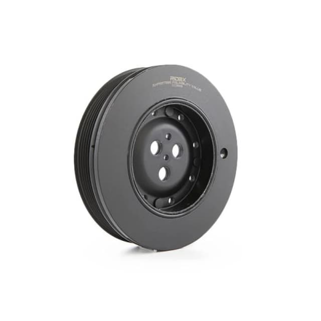 RIDEX 3213B0006 Crankshaft Pulley Ø: 167,2mm, Number of ribs: 6 Elastomer Belt Pulley,crankshaft (3213)