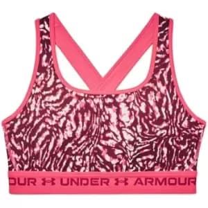 Under Armour Support Crossback Sports Bra - Pink
