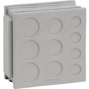 Icotek DT 3 Cable grommet Terminal max. 11.3mm Elastomer Grey