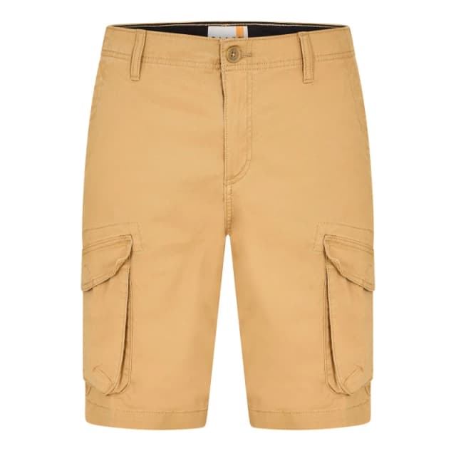 Timberland Mens Twill Cargo Shorts Light Wheat male 30