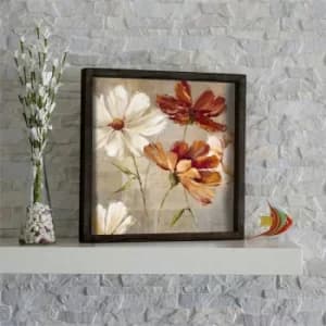 KZM658 Multicolor Decorative Framed MDF Painting