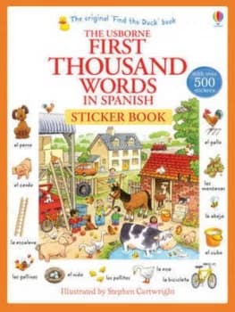 The Usborne First Thousand Words in Spanish by Heather Amery Paperback