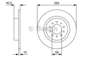 Bosch Brake disc 0 986 479 C98 Brake rotor,Brake discs FIAT,TIPO Kombi (356_),TIPO Schragheck (356_),500L (351_, 352_),TIPO Stufenheck (356_)